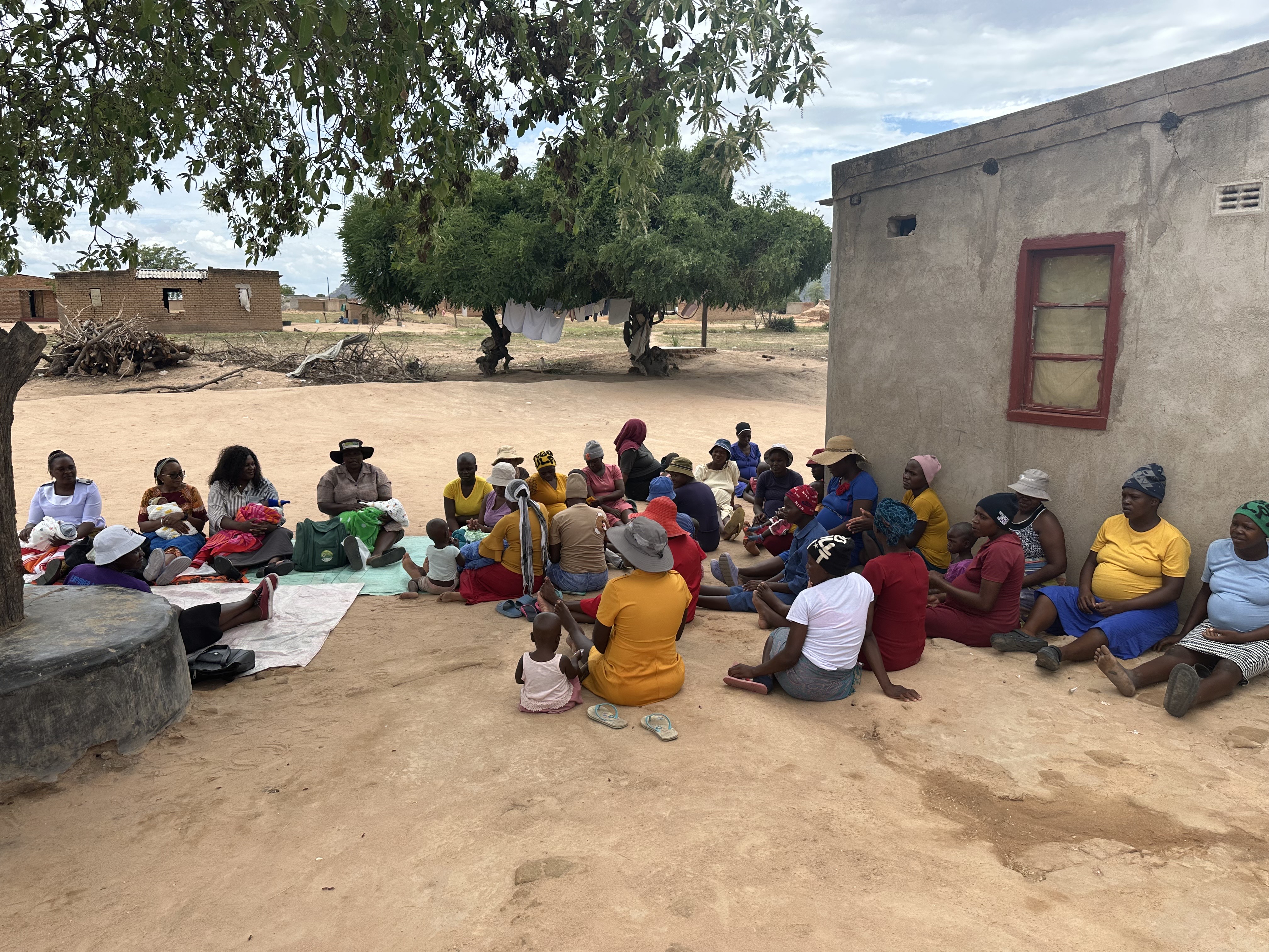 A community working together for maternal health
